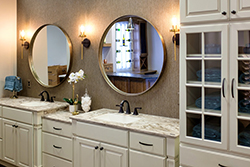contemporary bathroom cabinet design