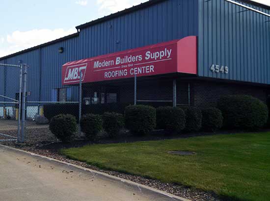 Modern Builders Supply, MBS Cleveland Roofing Center Ohio